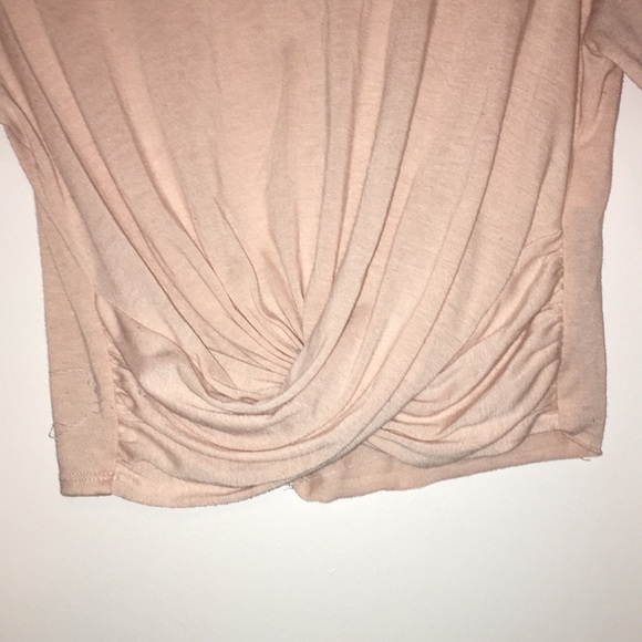 Blush pink cropped T-shirt forever 21 contemporary - Picture 2 of 2